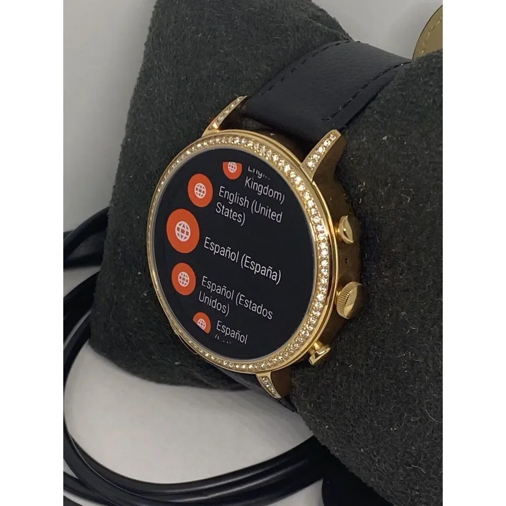 Fossil Gen 4 Authentic Digital Dial Smart Watch Custom Band FTW6011 AB434